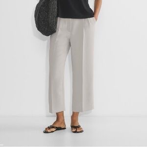 Elegant Cream Women's Pants